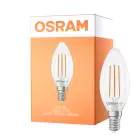 Osram Classic LED E14 Bougie Filament Claire 2.2W 470lm - 840 Blanc Froid | Équivalent 40W