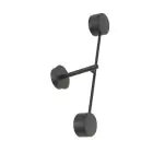 Emibig Applique Murale Natsu Acier Noir | Convient pour 2x GX53 - Max 12W