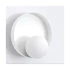Emibig Applique Murale Kido Acier Blanc | Convient pour 1x G9 - Max 8W