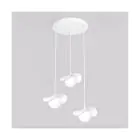 Emibig Suspension Luminaire Ritual Acier Blanc | Convient pour 3x G9 - Max 8W