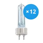 Lot 12x Philips MASTERColour G12 CDM-T Elite 35W - 930 Blanc Chaud | Meilleur rendu des couleurs