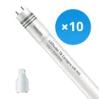 Lot 10x Philips Tube LED T8 CorePro (UN) High Output 18W 2000lm - 840 Blanc Froid | 120cm - Équivalent 36W