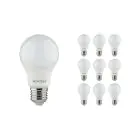 Lot 10x Noxion Lucent Classic LED E27 Poire Dépolie 4.9W 480lm - 840 Blanc Froid | Équivalent 40W