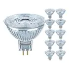 Lot 10x Osram Performance Spot LED Réflecteur GU5.3 MR16 5W 345lm 36D - 927 Blanc Très Chaud | Meilleur Rendu Des Couleurs - Dimmable - Équivalent 35W