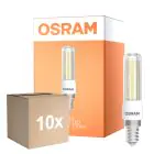 Lot 10x Osram Special T Slim LED E14 Claire 7W 806lm - 827 Blanc Très Chaud | Dimmable - Équivalent 60W 