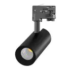 Noxion Spot LED Sur Rail 3 Phases  Ecowhite Aluminium Noir 20W 1970lm 36D - 830 Blanc Chaud | UGR 