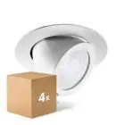 Lot 4x Noxion Spot LED Forza Blanc 35W 3000lm 36D - 930 Blanc Chaud | 168mm - Meilleur Rendu Des Couleurs