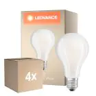 Lot 4x Ledvance  Classic LED E27 Poire Filament Dépolie 24W 3452lm - 827 Blanc Très Chaud | Équivalent 200W