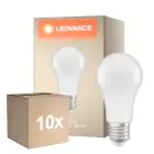 Lot 10x Ledvance  Classic LED E27 Poire Dépolie 13W 1521lm - 840 Blanc Froid | Équivalent 100W