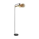 Eglo Lampadaires Salon Siruela Acier Noir | IP20 - Convient pour 1x E27 