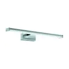 Eglo Applique Murale Pandella 1 Aluminium Chrome Argent Éclairage de salle de bains 7.4W 900lm - 840 Blanc Froid | IP44 