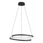 Eglo Suspension Luminaire Ruotale Acier Noir 36W 4800lm - 830 Blanc Chaud