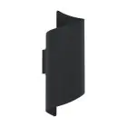 Eglo Applique Murale Montarello Acier Noir 4W 510lm - 827-840-860 CCT | IP54