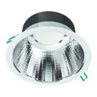 Philips Downlight LED Coreline DN142B Aluminium Blanc 19.2W 2300lm 60D - 830 Blanc Chaud | Diamètre 200mm - IP54 - UGR