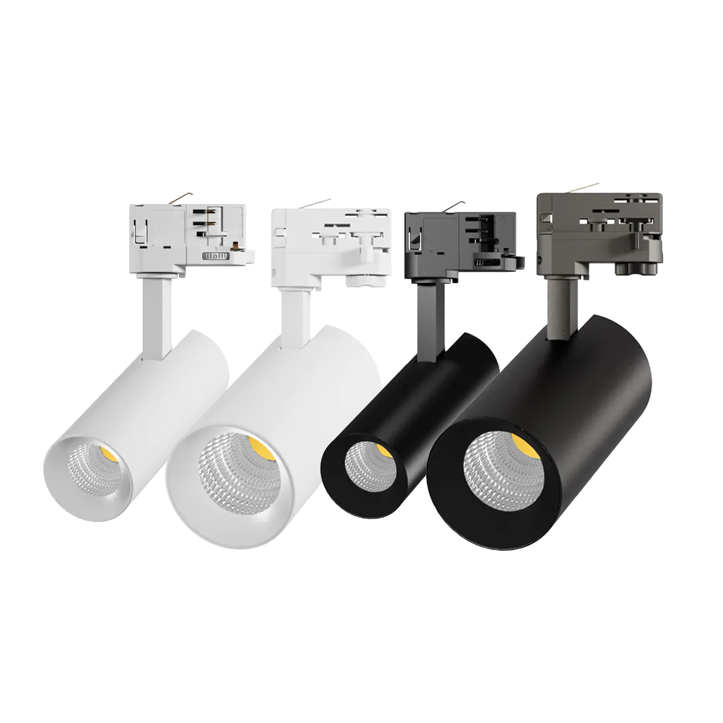 Noxion track light Ecowhite black and white in several sizes
