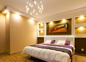 Bedroom LED lighting