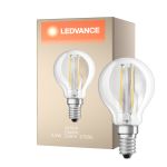 Ledvance Classic LED E14 Peer Filament Helder 2.5W 250lm - 827 Zeer Warm Wit | Vervangt 25W