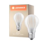 Ledvance Classic LED E27 Peer Filament Mat 4W 470lm - 827 Zeer Warm Wit | Vervangt 40W