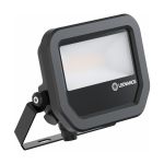 Ledvance LED Floodlight Aluminium Zwart 8W 1200lm 100D - 840 Koel Wit | IP66 - Symmetrisch