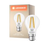 Ledvance Classic LED B22 Peer Filament Helder 5.9W 806lm - 827 Zeer Warm Wit | Dimbaar - Vervangt 60W