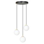 Emibig Hanglamp Royal Staal Zwart | Geschikt voor 3x E14 - Max 10W