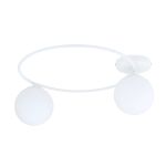 Emibig Plafondlamp Sopra Staal Wit | Geschikt voor 2x E14 - Max 10W