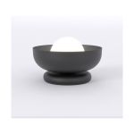 Emibig Tafellamp Ozzy Staal Zwart | Geschikt voor 1x G9 - Max 8W