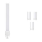 Voordeelpak 10x Osram LED Dulux-S (EM Mains) 6W 700lm - 840 Koel Wit | 2-Pin - Vervangt 11W