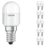Voordeelpak 10x Osram LED Speciaal T26 E14 Buisvormig Mat 2.3W 200lm - 827 Zeer Warm Wit | Vervangt 20W