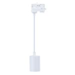 Noxion Railspot Hanglamp 3-Fase Aluminium Wit | Geschikt voor 1x GU10