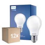 Voordeelpak 12x Philips Master LED E27 Peer Filament Mat 10.5W 1521lm - 922-927 Dim To Warm | Beste Kleurweergave - Dimbaar - Vervangt 100W
