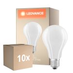 Voordeelpak 10x Ledvance Classic LED E27 Peer Filament Mat 17W 2452lm - 827 Zeer Warm Wit | Vervangt 150W