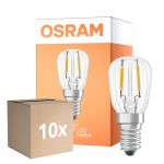 Voordeelpak 10x Osram Special T LED E14 Tubular Filament Helder 1.6W 70lm - 824 Zeer Warm Wit | Vervangt 5W