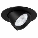 Noxion LED Spot Forza V2 Aluminium Zwart 32W 3700lm 36D - 930-940-957 CCT | 160mm - Zaagmaat 145mm - Beste Kleurweergave