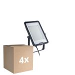Voordeelpak 4x Philips LED Floodlight Ledinaire BVP169 150W 18000lm 110D - 830-865 CCT | IP65 - Symmetrisch 