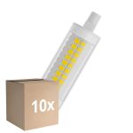 Voordeelpak 10x Ledvance LED Slim Line R7s 78mm 9.5W 1055lm - 827 Zeer Warm Wit | Vervangt 75W