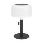 Eglo Tafellamp Montapalma Staal Zwart 2W 190lm - 830 Warm Wit | IP54 - Dimbaar - USB-C