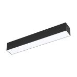 Eglo Plafondlamp Salitta Aluminium Zwart 9W 1080lm - 830 Warm Wit