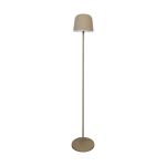 Eglo Vloerlamp Mannera-L Aluminium Sanded 4W 440lm - 824-830-840 CCT | IP54 - 3-Staps Dimbaar
