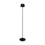Eglo Vloerlamp Roccanova-L Staal Zwart 2W 270lm - 830 Warm Wit | IP44 - Touch Dimbaar - USB-C
