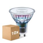 Voordeelpak 10x Philips MASTER LED Spot ExpertColor GU10 PAR16 5.5W 355lm 25D - 927 Zeer Warm Wit | Beste Kleurweergave - Dimbaar - Vervangt 50W