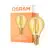 Osram Vintage 1906 LED E14 Kogel Filament Goud 4W 420lm - 825 Zeer Warm Wit | Vervangt 35W