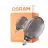 Osram Vintage 1906 LED E27 Globe Filament Smoke 130mm 4W 110lm - 818 Zeer Warm Wit | Dimbaar - Vervangt 12W
