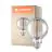 Ledvance Vintage 1906 LED E27 Globe Smoke 11W 500lm - 818 Zeer Warm Wit | Dimbaar - Vervangt 42W