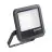 Ledvance LED Floodlight Aluminium Zwart 69W 9150lm 100D - 830 Warm Wit | IP66 - Symmetrisch