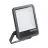Ledvance LED Floodlight Aluminium Zwart 133W 18600lm 100D - 830 Warm Wit | IP66 - Symmetrisch