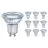 Voordeelpak 10x Osram Performance LED Spot Reflector GU10 PAR16 4.3W 350lm 120D - 827 Zeer Warm Wit | Vervangt 30W