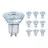 Voordeelpak 10x Osram Performance LED Spot Reflector GU10 PAR16 4.5W 350lm 36D - 940 Koel Wit | Beste Kleurweergave - Dimbaar - Vervangt 50W