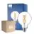 Voordeelpak 6x Philips MASTER Value LED Globe E27 93mm Filament Helder 5.9W 806lm - 922-927 Zeer Warm Wit | Beste Kleurweergave - Dimbaar - Vervangt 60W