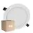 Voordeelpak 4x Ledvance Downlight Slim Alu Wit 16W 1600lm 90D - 830 Warm Wit | Zaagmaat 175IP44 